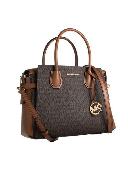 MERCER MD TZ BELTEDSTCHL MICHAEL KORS | 35F2GM9S8B/BROWN